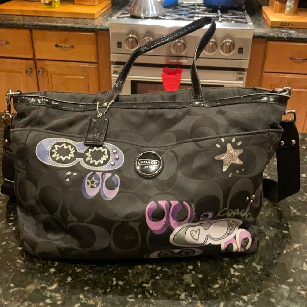 Coach diaper bag